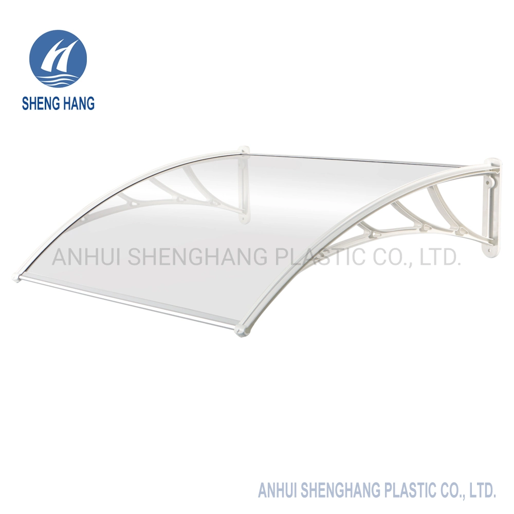 100 X 120cm Home Garden Plastic Awning Wholesale Polycarbonate Window Door Canopy