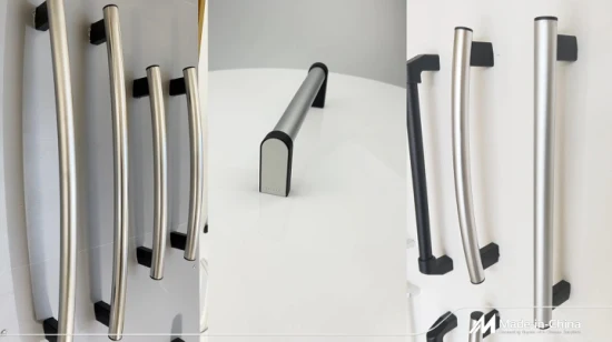 Imbuto metallico esperto in acciaio inossidabile per docce, mini maniglie per porte in vetro, maniglia con impugnatura a dita